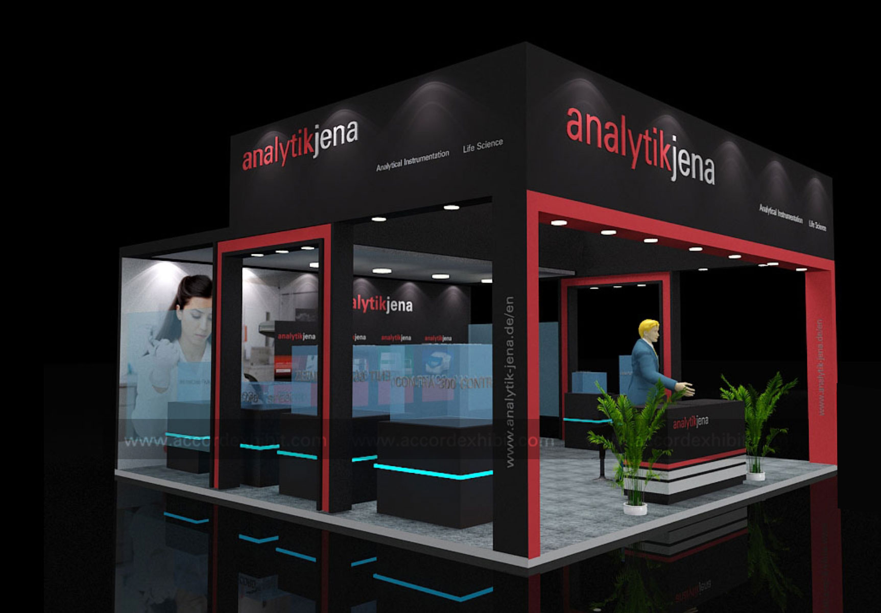 Exhibition Stall for Analytik Jena