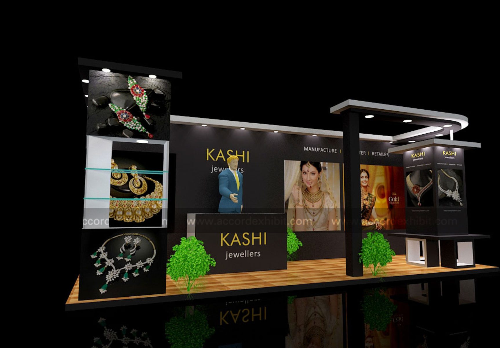 Exhibition Stall for Kashi Jewelers