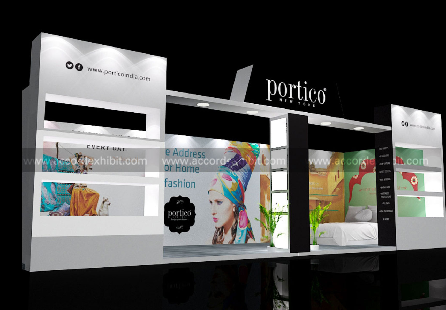 Exhibition Stall for Potico India