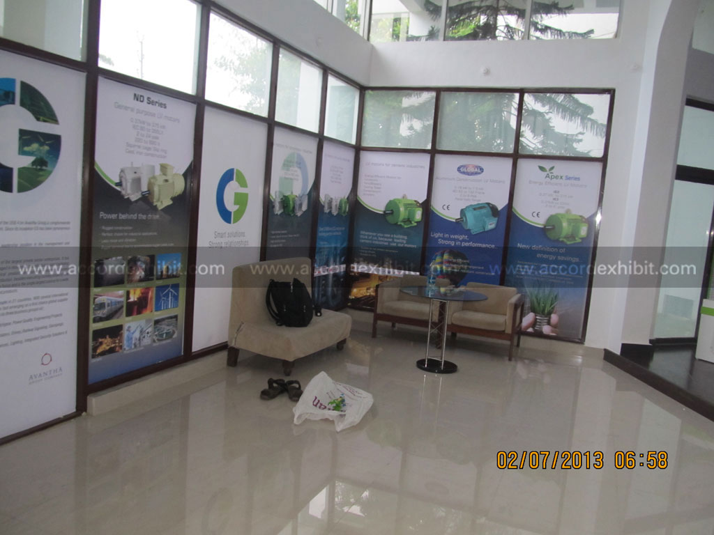 Exhibition Stall for Crompton Greaves